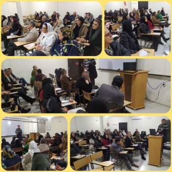 جلسه آموزش خانواده با حضور و سخنرانی دکتر نوروزی استاد و معاون دانشگاه اصفهان در رابطه با بحرانهای نوجوانی و ارتباط موثر با نوجوانان - 6 دیماه 1402